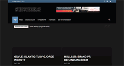 Desktop Screenshot of nyhetswebben.se